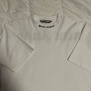 COPY - Large Palm Angels oversized white tee
